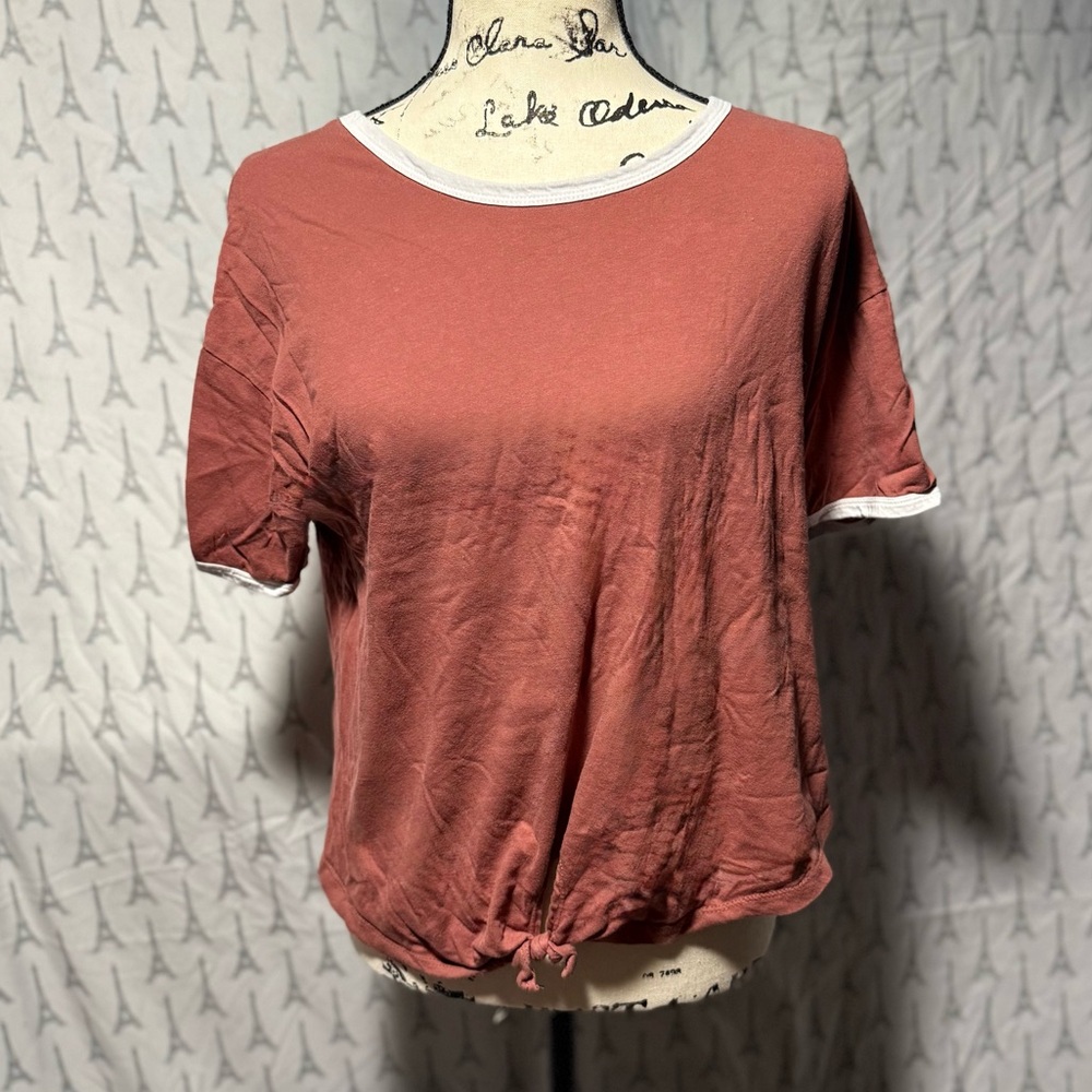 Charlotte Russe Tee with White Accents